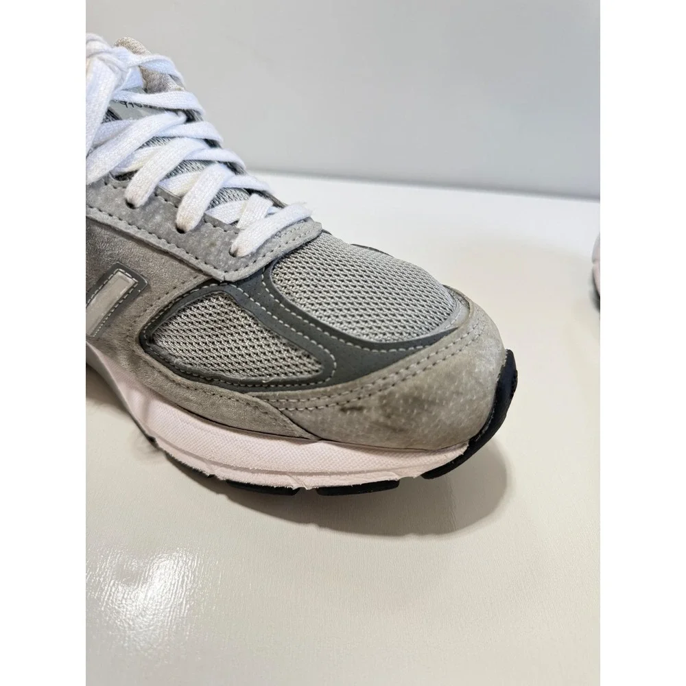 New Balance Mens 990v5 Made in US Grey Castlerock Shoes ENCAP size 9.5